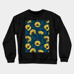 Yellow poppies Crewneck Sweatshirt